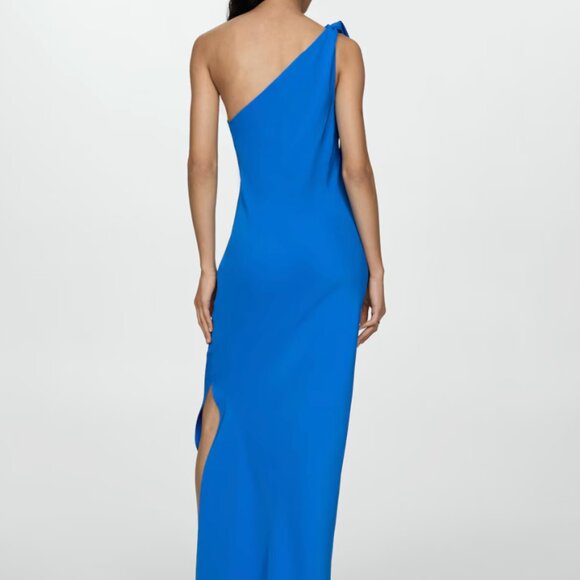 Blue Asymmetrical Dress from Mango - Picture 3 of 5
